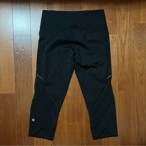 Lululemon Home Stretch Cropped (19”) Black Leggings